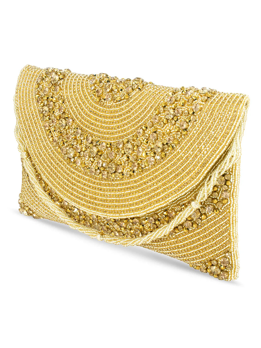 Timeless Beaded Luxury Clutch