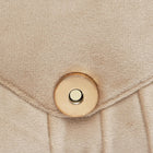 Elegant Embroidery Beaded Sling Clutch - Cream