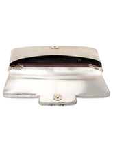 Chic Fiesta Finery Evening Clutch - Rose Gold