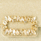 Chic Fiesta Finery Evening Clutch - Gold