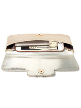 Chic Fiesta Finery Evening Clutch - Gold