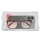 Chic Fiesta Finery Evening Clutch - Silver