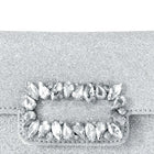 Chic Fiesta Finery Evening Clutch - Silver