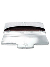 Chic Fiesta Finery Evening Clutch - Silver