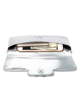 Chic Fiesta Finery Evening Clutch - Silver