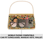 Stone Embellished Clutch – Glamorous Evening Accessory | Peora

