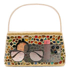 Stone Embellished Clutch – Glamorous Evening Accessory | Peora

