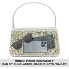 Stone Embellished Clutch – Glamorous Evening Accessory | Peora

