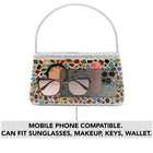 Stone Embellished Clutch – Glamorous Evening Accessory | Peora


