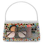 Stone Embellished Clutch – Glamorous Evening Accessory | Peora

