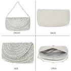 Shimmer Beads & Sequin Clutch Purses