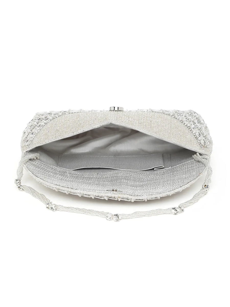 Shimmer Beads & Sequin Clutch Purses