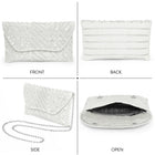 Shimmer Beads & Sequin Clutch Purses