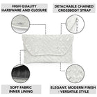 Shimmer Beads & Sequin Clutch Purses