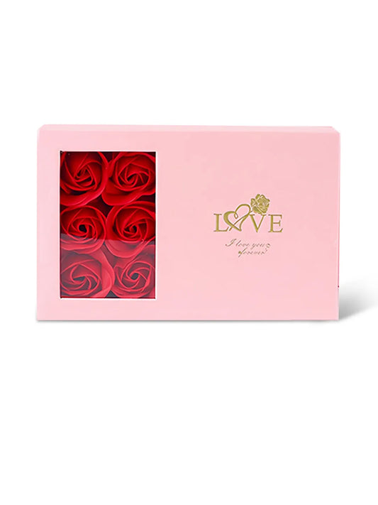 Ring and Necklace Box with Floral Accent