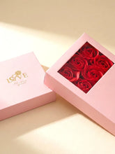 Ring and Necklace Box with Floral Accent