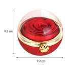 Romantic Round Ring Box Keepsake