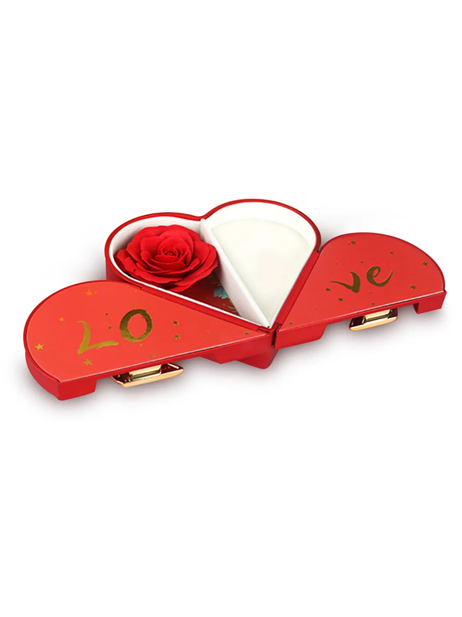 Romantic Heart Shaped Jewellery Box