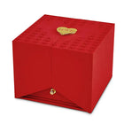 Rose Adorned Cube Jewellery Box