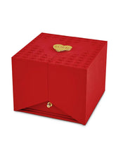 Rose Adorned Cube Jewellery Box