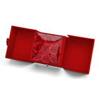 Rose Adorned Cube Jewellery Box