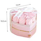 Luxury Jewellery box with Artifical Rose