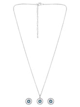 Evil Eye CZ Pendant Set by Peora – Protective Fashion Jewellery

