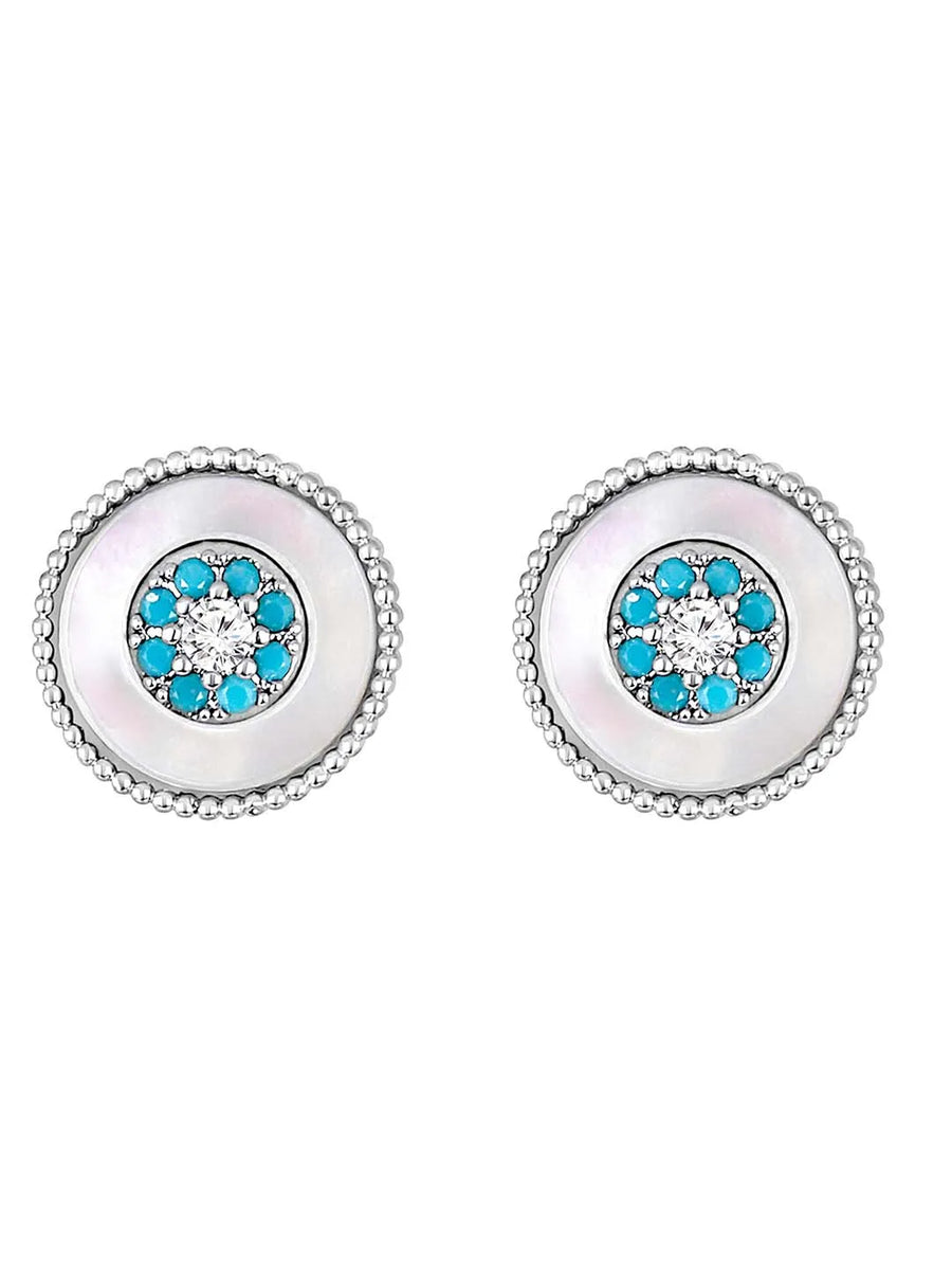 Evil Eye CZ Pendant Set by Peora – Protective Fashion Jewellery

