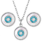 Evil Eye CZ Pendant Set by Peora – Protective Fashion Jewellery

