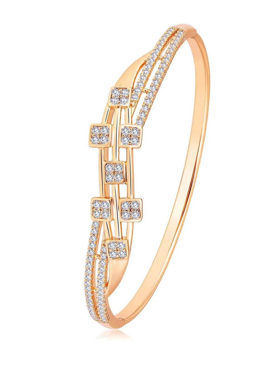 Glow CZ Kada Bracelet by Peora – Radiant Fashion Jewellery

