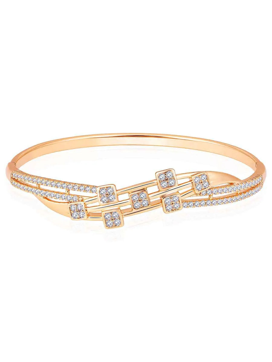 Glow CZ Kada Bracelet by Peora – Radiant Fashion Jewellery

