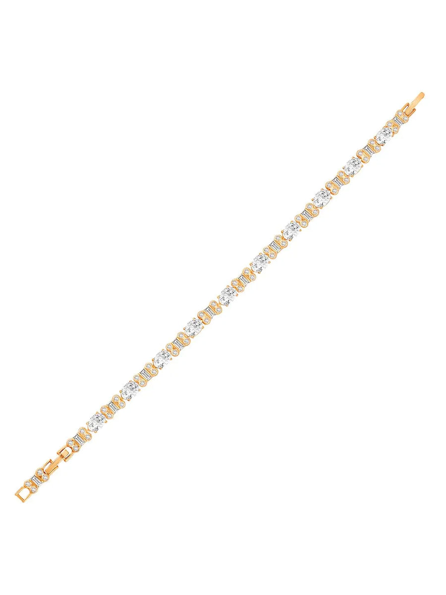 Brilliant Shine CZ Studded Bracelet