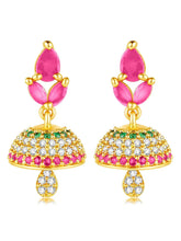 CZ Jhumki Earrings | Find Sparkling Jewellery at Peora

