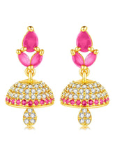 CZ Jhumki Earrings | Find Sparkling Jewellery at Peora

