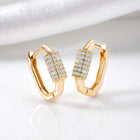 CZ Hoop Studs Earrings by Peora – Stylish Fashion Jewellery


