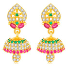 CZ Jhumki Drops Earrings | Elegant Jewellery by Peora

