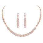 CZ Necklace Set – Sophisticated Jewellery Designs by Peora
