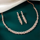 CZ Necklace Set – Sophisticated Jewellery Designs by Peora
