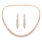 CZ Necklace Set – Sophisticated Jewellery Designs by Peora
