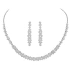 CZ Necklace Set – Sophisticated Jewellery Designs by Peora
