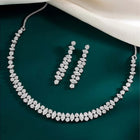 CZ Necklace Set – Sophisticated Jewellery Designs by Peora
