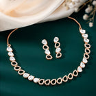 CZ Necklace Set – Classic Sparkling Jewellery by Peora
