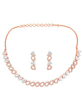 CZ Necklace Set – Classic Sparkling Jewellery by Peora
