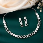 CZ Necklace Set – Classic Sparkling Jewellery by Peora

