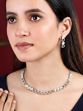 CZ Necklace Set – Classic Sparkling Jewellery by Peora
