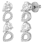 CZ Necklace Set – Classic Sparkling Jewellery by Peora
