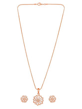 Floral Pendant Set | Elegant Fashion Jewellery by Peora Fashions