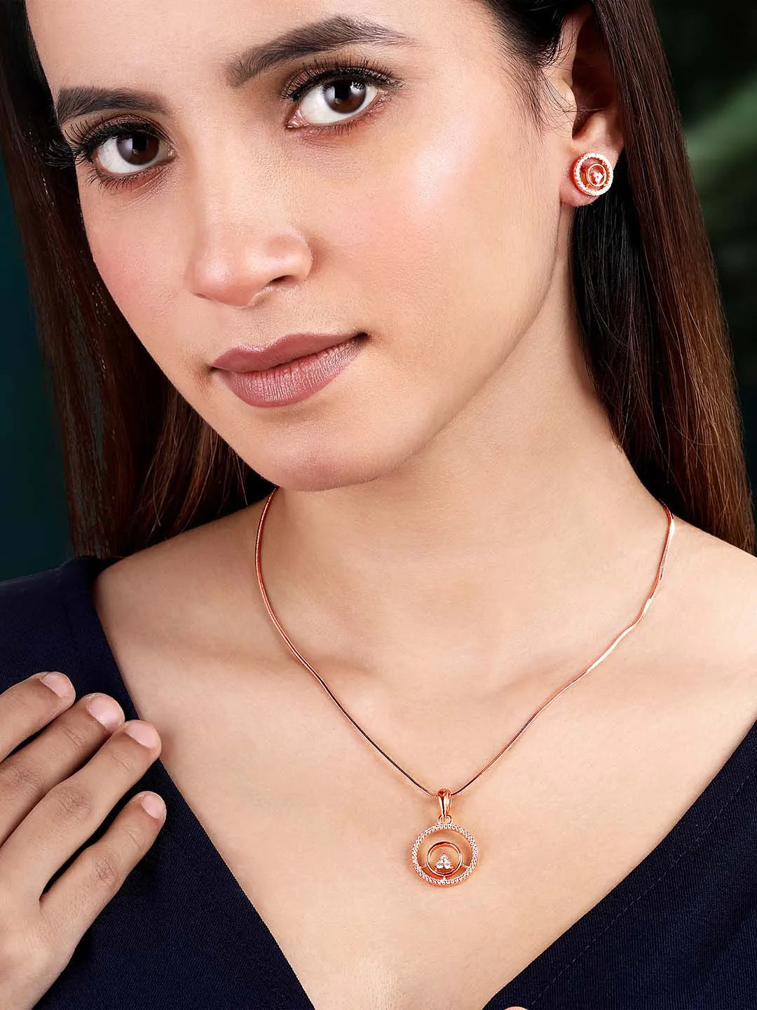 Pendant Orbit Set for Women – Modern & Elegant Design | Peora