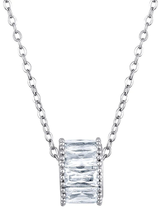 CZ Studded Pendant by Peora – Sparkling Fashion Jewellery

