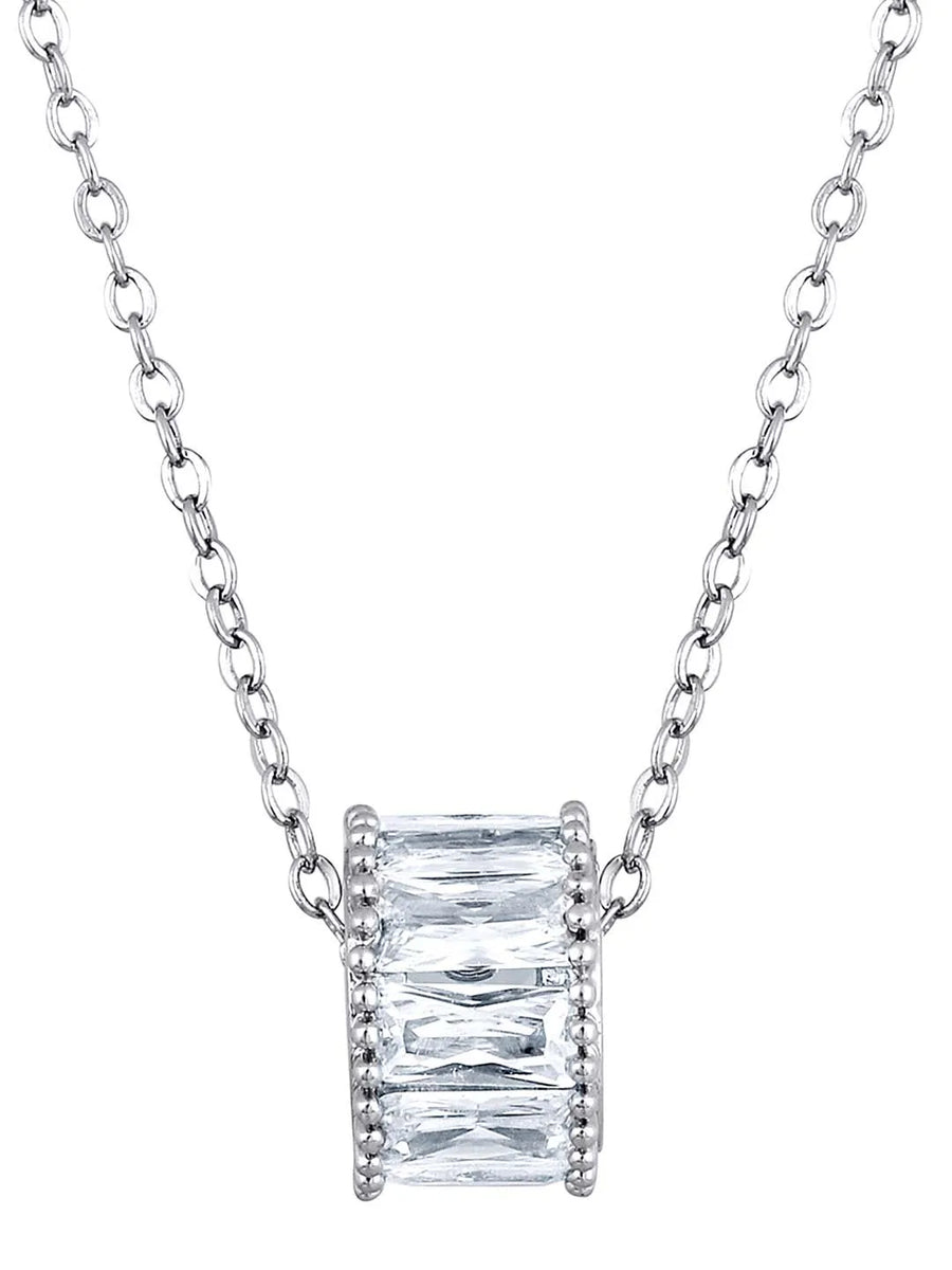 CZ Studded Pendant by Peora – Sparkling Fashion Jewellery

